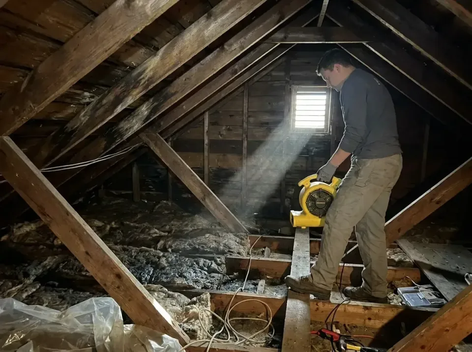 attic-water-damage-drying-proc-007 — frequently asked questions, Emergency Water Extraction & 24/7 Flood Response in Clarkso…